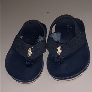 Polo thong sandals for little boys